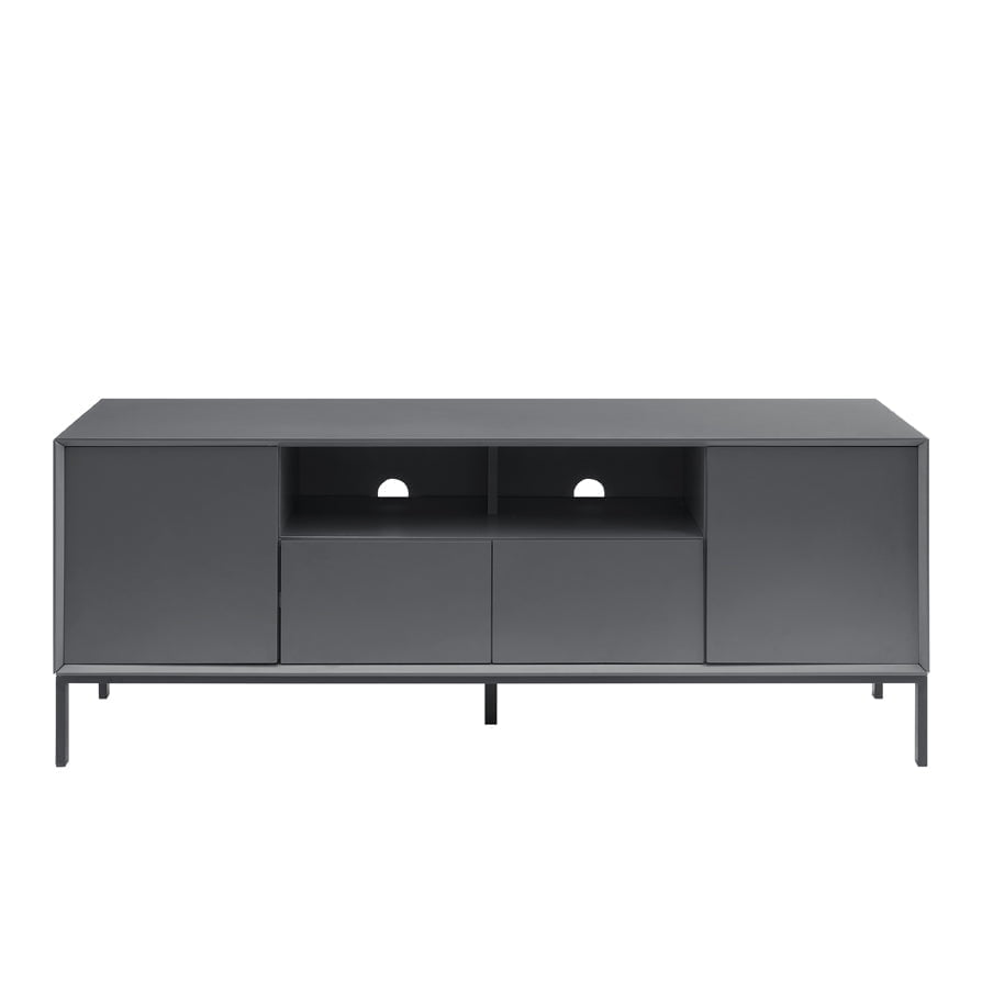 Nova 140cm TV Unit - Charcoal - DUSK