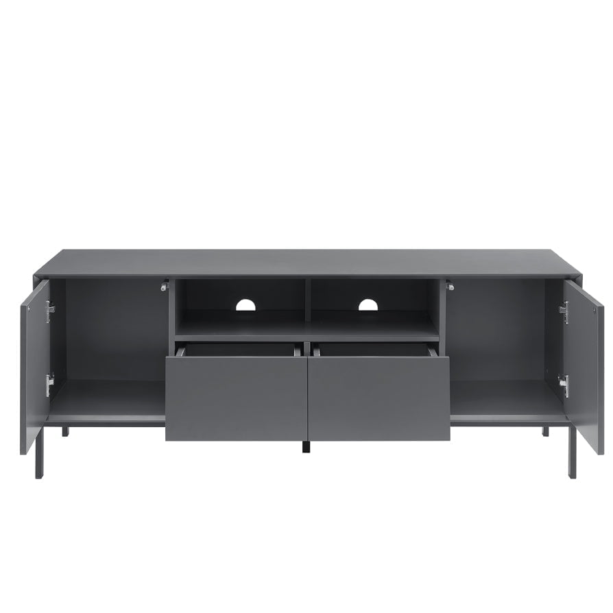 Nova 140cm TV Unit - Charcoal - DUSK