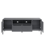 Nova 140cm TV Unit - Charcoal - DUSK