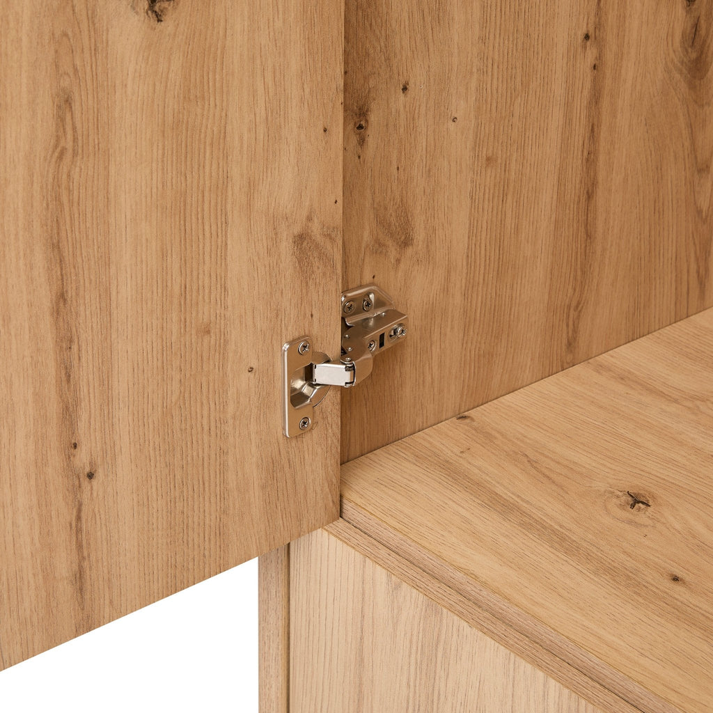 Nova 2 Door Wardrobe - Light Wood - DUSK
