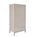Nova 2 Door Wardrobe - Taupe - DUSK