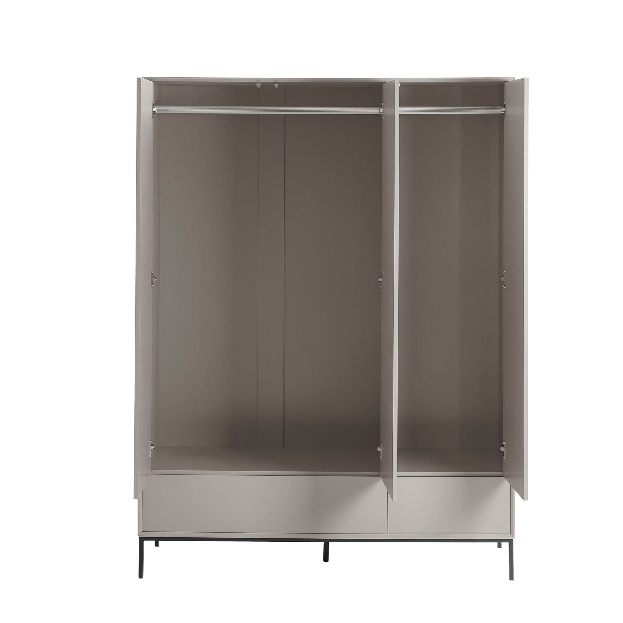Nova 3 Door Wardrobe - Taupe - DUSK