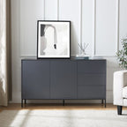 Nova Large Sideboard with Drawers - Charcoal - DUSK