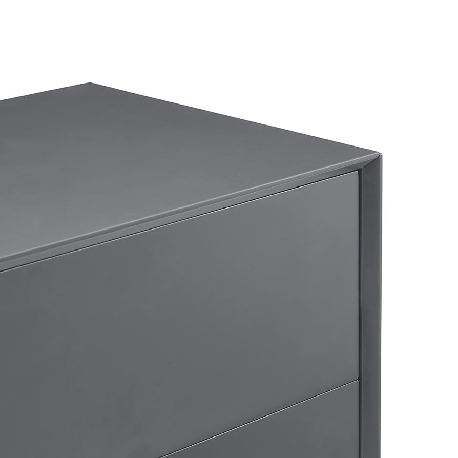 Nova Small Sideboard with Drawers - Charcoal - DUSK