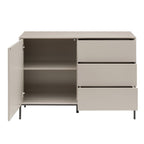 Nova Small Sideboard with Drawers - Taupe - DUSK