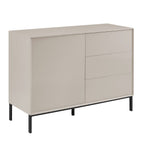 Nova Small Sideboard with Drawers - Taupe - DUSK