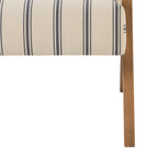 Nyla Accent Chair - Blue Stripe - DUSK