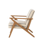 Nyla Accent Chair - Blue Stripe - DUSK