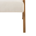Nyla Accent Chair - Cream Linen - DUSK
