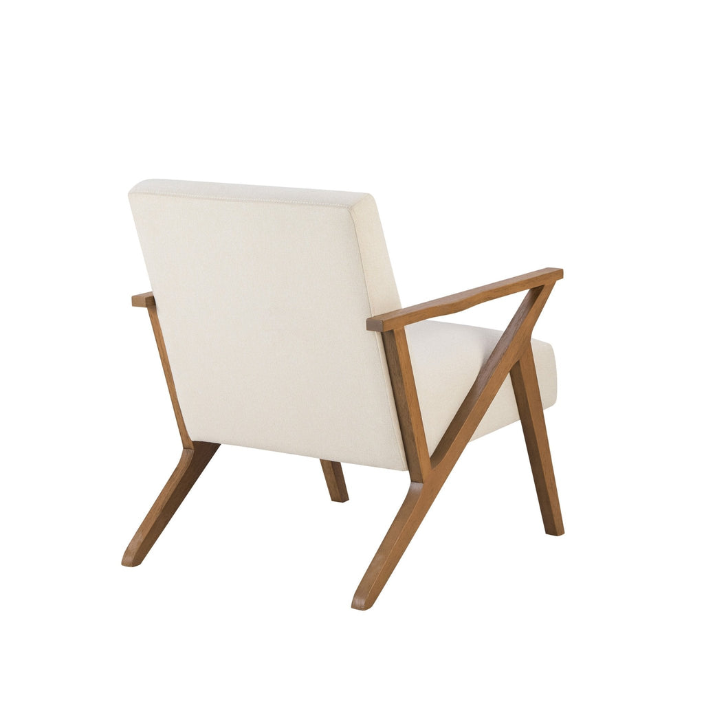 Nyla Accent Chair - Cream Linen - DUSK