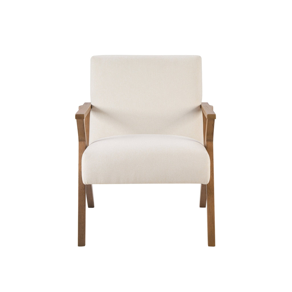Nyla Accent Chair - Cream Linen - DUSK