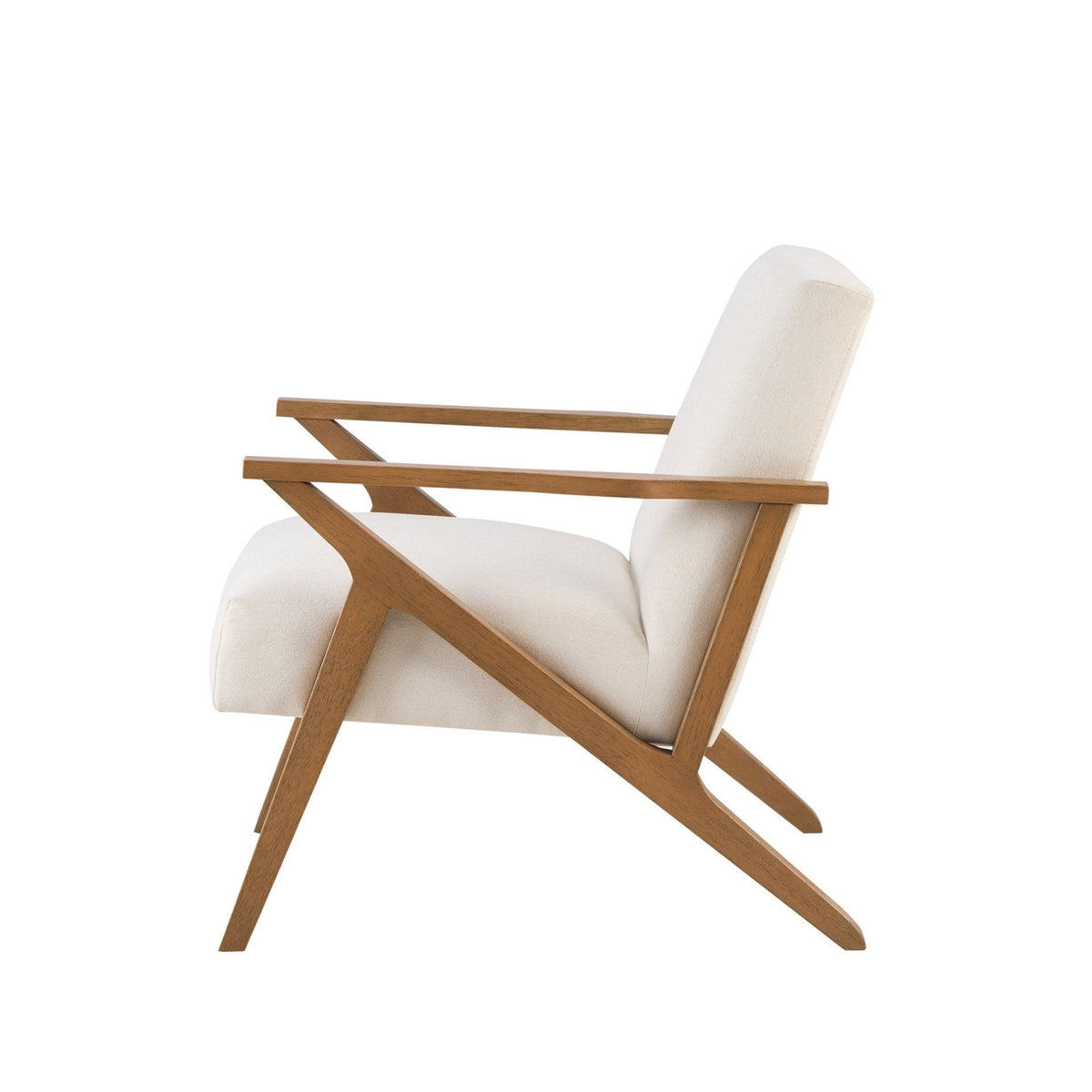 Nyla Accent Chair - Cream Linen - DUSK