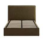 Oslo Ottoman Storage Bed - Olive - DUSK