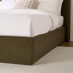 Oslo Ottoman Storage Bed - Olive - DUSK