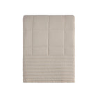 Oxford 100% Pure Cotton Quilted Bedspread - Champagne - DUSK
