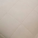 Oxford 100% Pure Cotton Quilted Cushion Cover - Champagne - DUSK