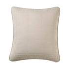 Oxford 100% Pure Cotton Quilted Cushion Cover - Champagne - DUSK