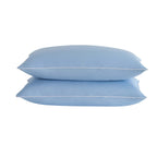 Pair of Cambridge Pillowcases - 200 Thread Count - Cotton - Light Blue - DUSK
