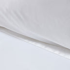 Pair of Plain - Dye Oxford Pillowcases - 200 Thread Count - White - DUSK