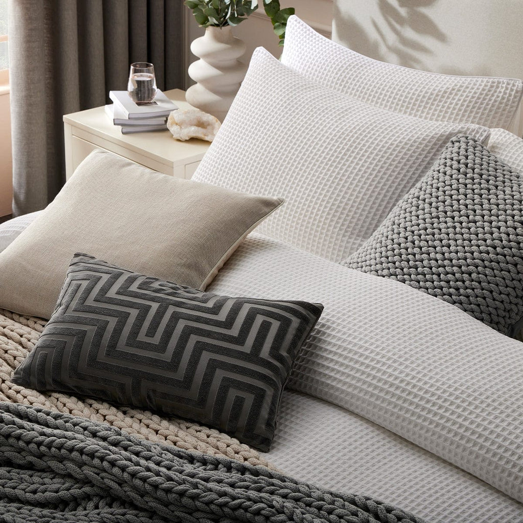 Pair of Portofino Pillowcases - 200 TC - Cotton - White - DUSK