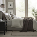 Pair of Regent Oxford Pillowcases - 400 TC - White - DUSK