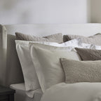 Pair of Regent Oxford Pillowcases - 400 TC - White - DUSK