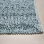 Pebble Cotton Bath Mat - Sky Blue - DUSK