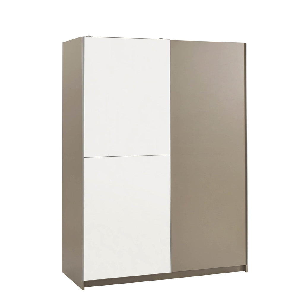 Penelope 150cm 2 Door Sliding Wardrobe - Taupe - DUSK