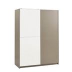 Penelope 150cm 2 Door Sliding Wardrobe - Taupe - DUSK