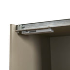 Penelope 150cm 2 Door Sliding Wardrobe - Taupe - DUSK
