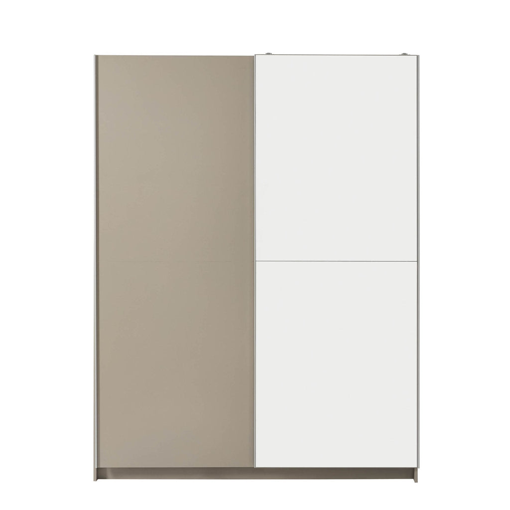 Penelope 150cm 2 Door Sliding Wardrobe - Taupe - DUSK