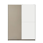 Penelope 150cm 2 Door Sliding Wardrobe - Taupe - DUSK