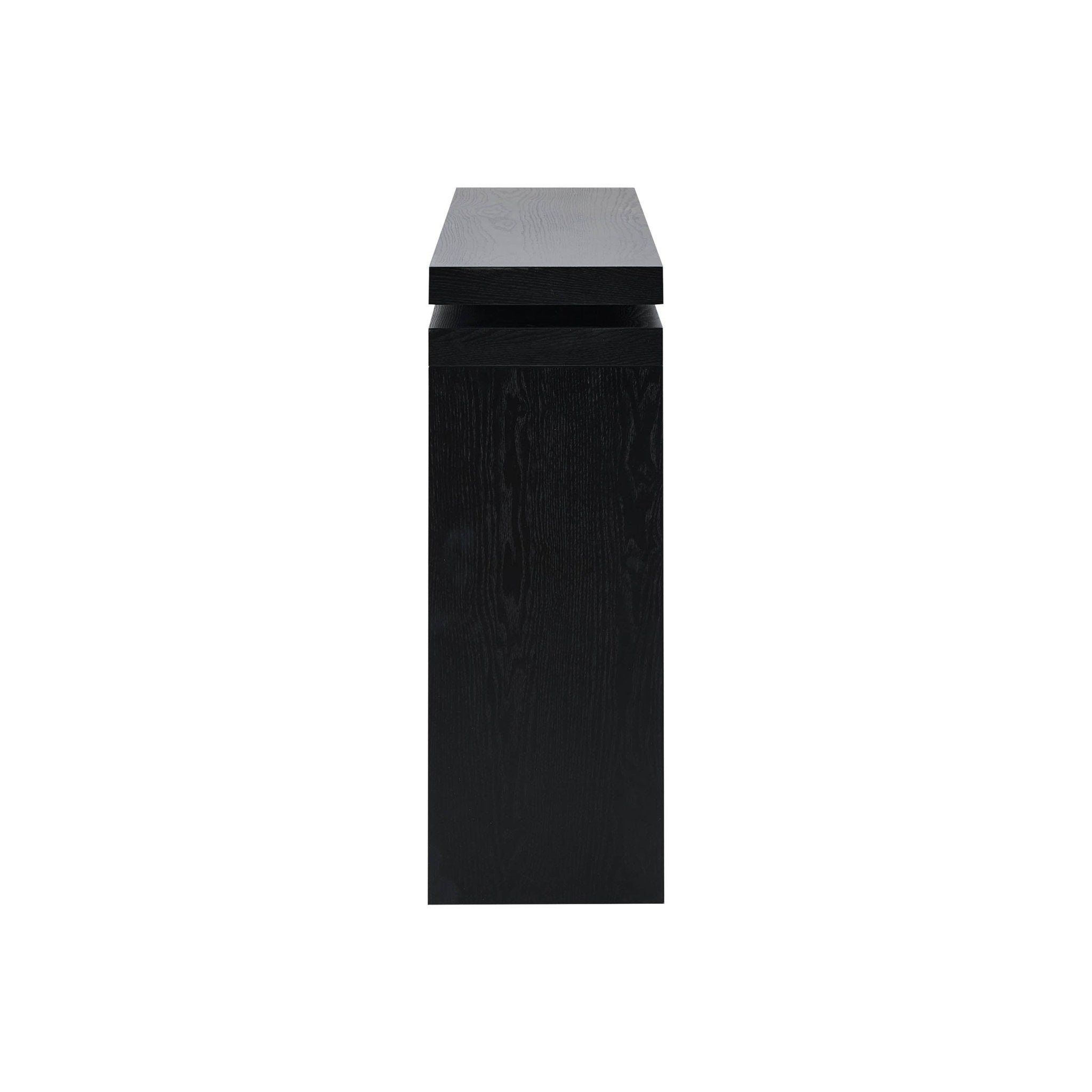 Penny Ash Console Table - Black - DUSK