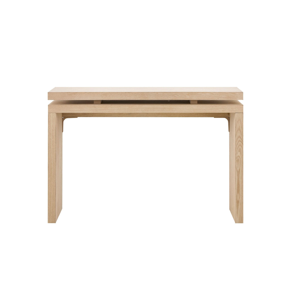Penny Ash Console Table - Light Wood - DUSK