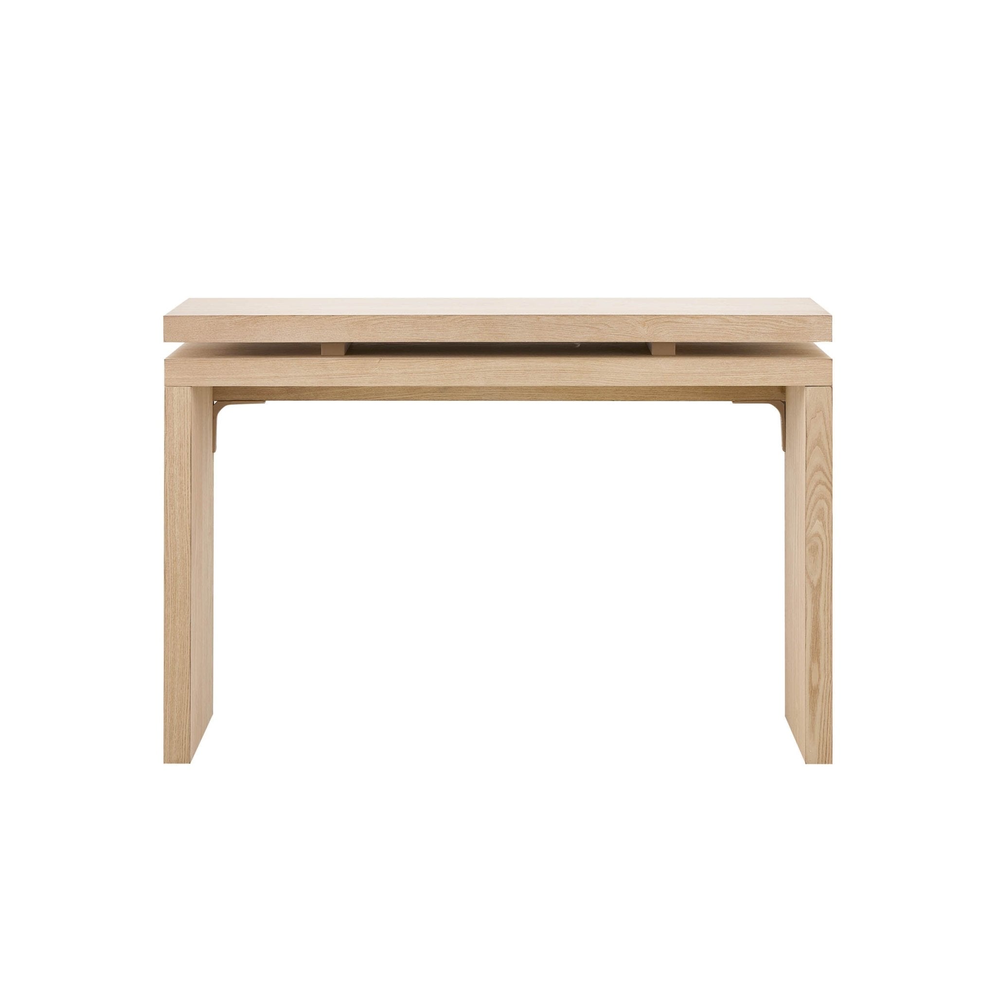Penny Ash Console Table - Light Wood - DUSK