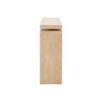Penny Ash Console Table - Light Wood - DUSK