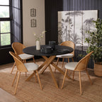 Phoebe Dining Table, Chairs & Dinnerware Set OLD - DUSK