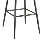 Phoebe Set of 2 Barstools - Charcoal/Black - DUSK