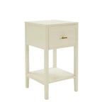 Poppy 1 Drawer Nightstand - Stone - DUSK