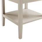 Poppy 1 Drawer Nightstand - Taupe - DUSK