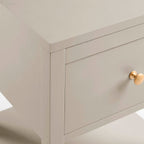 Poppy 1 Drawer Nightstand - Taupe - DUSK
