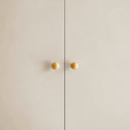 Poppy 2 Door Wardrobe with Drawer - Cream - DUSK