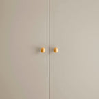 Poppy 2 Door Wardrobe with Drawer - Taupe - DUSK