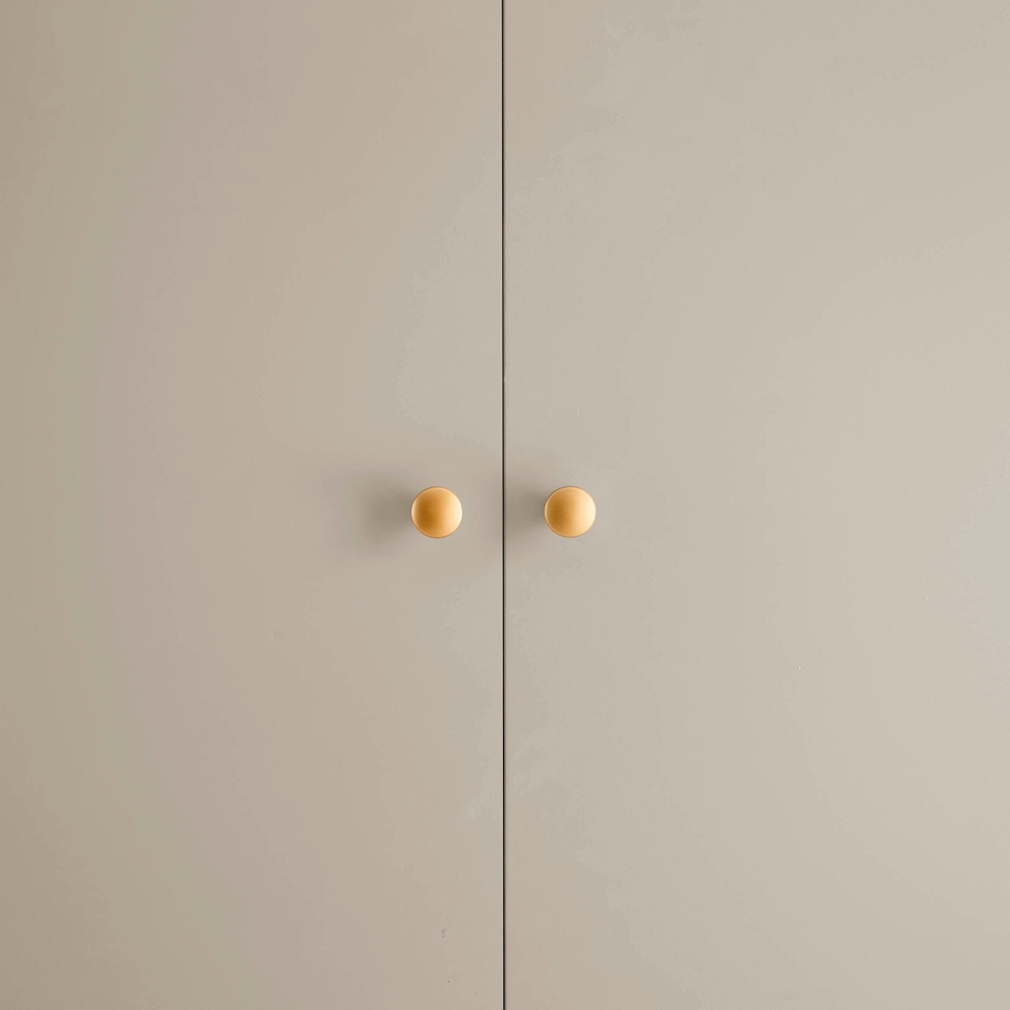 Poppy 2 Door Wardrobe with Drawer - Taupe - DUSK