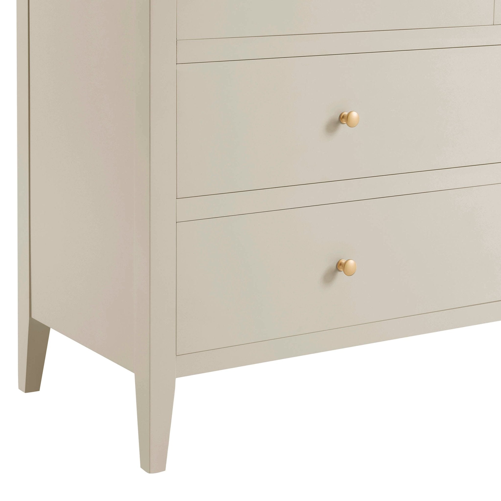 Poppy 4 Drawer Chest - Cream - DUSK