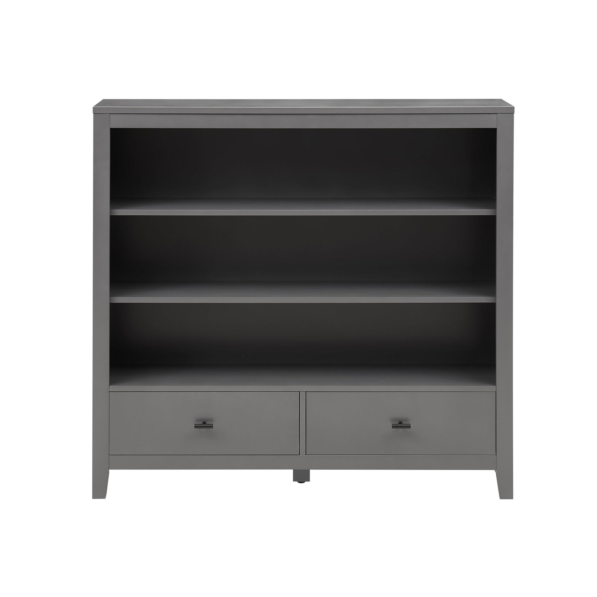 Poppy Bookshelf with Drawer - Charcoal - DUSK