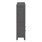 Poppy Bookshelf with Drawer - Charcoal - DUSK