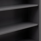 Poppy Bookshelf with Drawer - Charcoal - DUSK