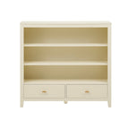 Poppy Bookshelf with Drawer - Cream - DUSK