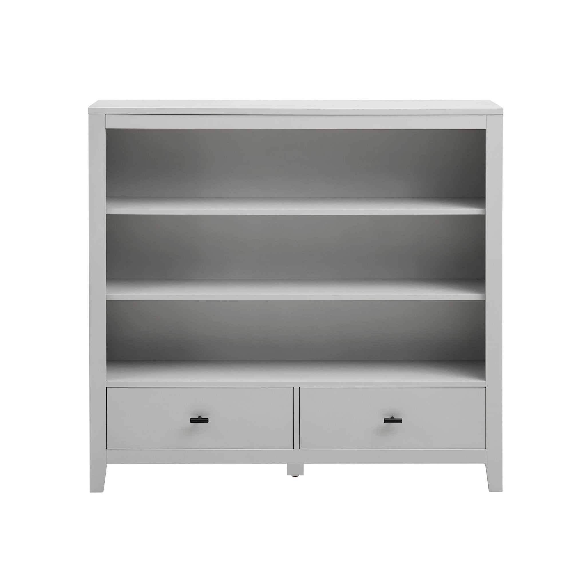 Poppy Bookshelf with Drawer - Grey - DUSK